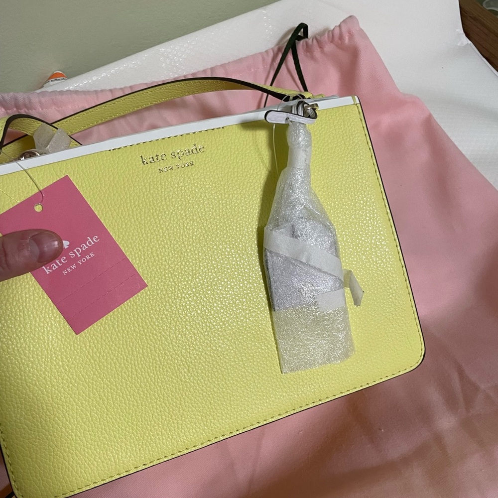 Kate Spade Eva Crossbody Purse in Limelight